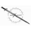 AUTHENTIC BATTLE READY VIKING LONG SWORD TYPE XXII OAKSHOTT FULLY FUNCTIONAL PEENED